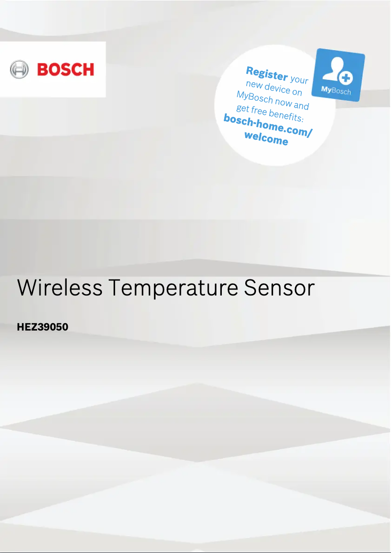 Page 1 de la notice Manuel utilisateur Bosch PXX975KW1E