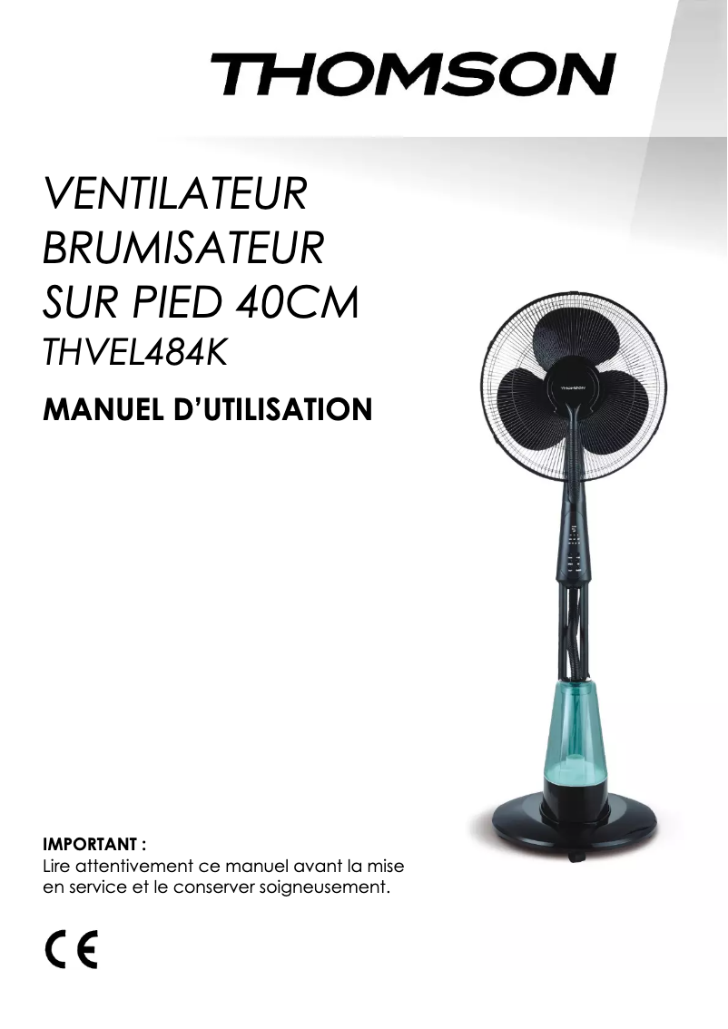 Page 1 de la notice Manuel utilisateur Thomson THVEL484K