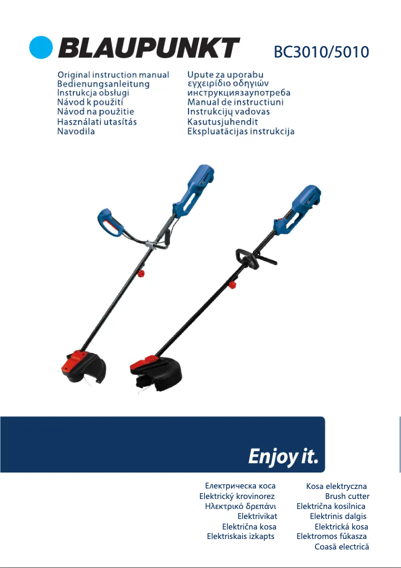 Page 1 of the manual User Manual Blaupunkt BC5010