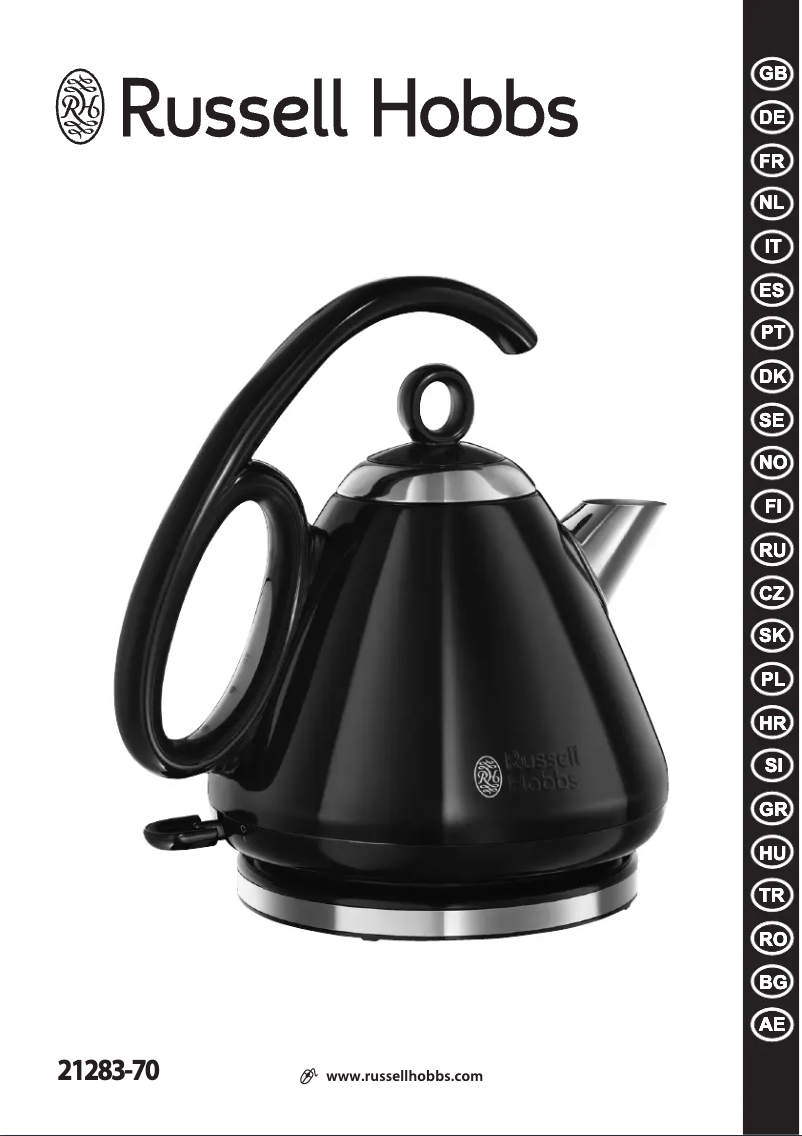 Página 1 del manual Manual de usuario Russell Hobbs 21283-70