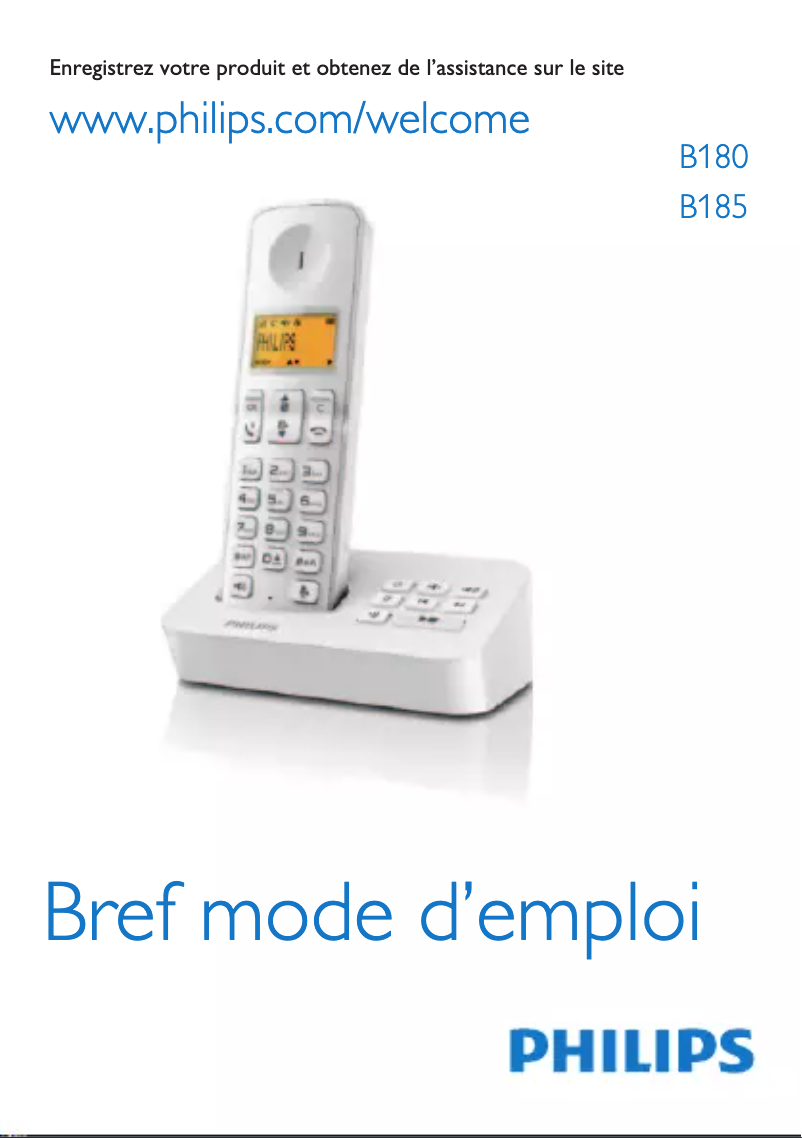 Página nº 1 - Manual de usuario Philips B1852W