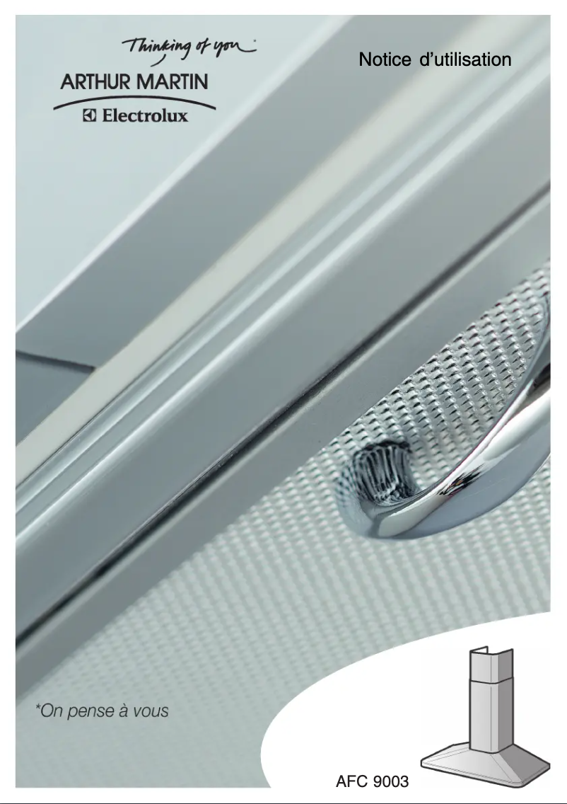 Página 1 del manual Manual de usuario Arthur Martin-Electrolux AFC9003ALU