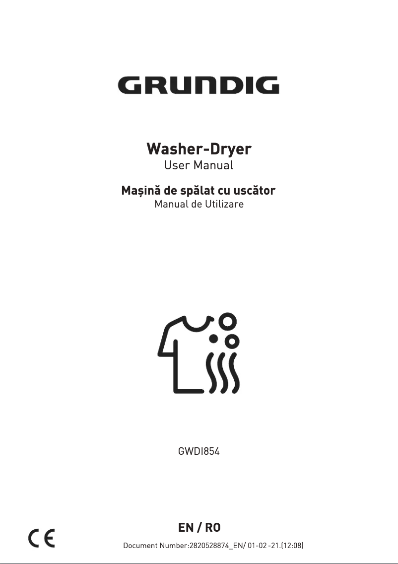 Page 1 de la notice Manuel utilisateur Grundig GWDI 854