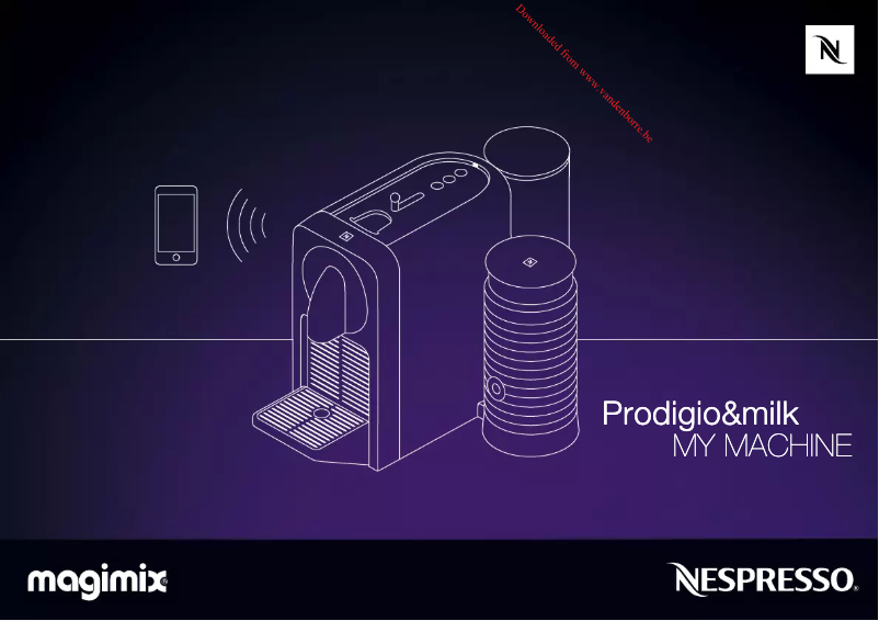 Página 1 del manual Manual de usuario Magimix Nespresso 11376B