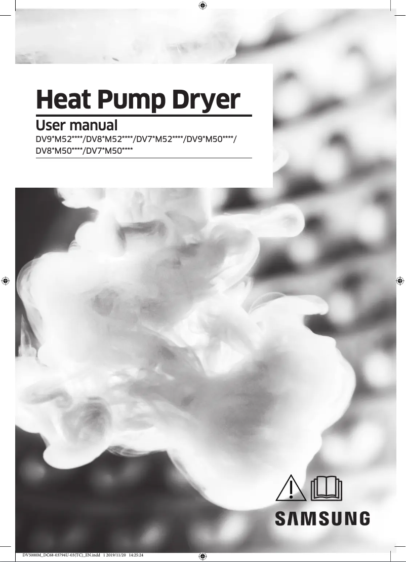 Página 1 del manual Manual de usuario Samsung DV70M5200KW