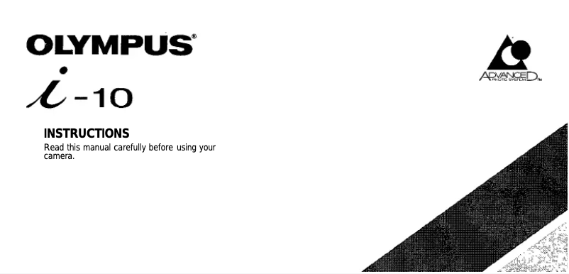 Página 1 del manual Manual de usuario Olympus i-10