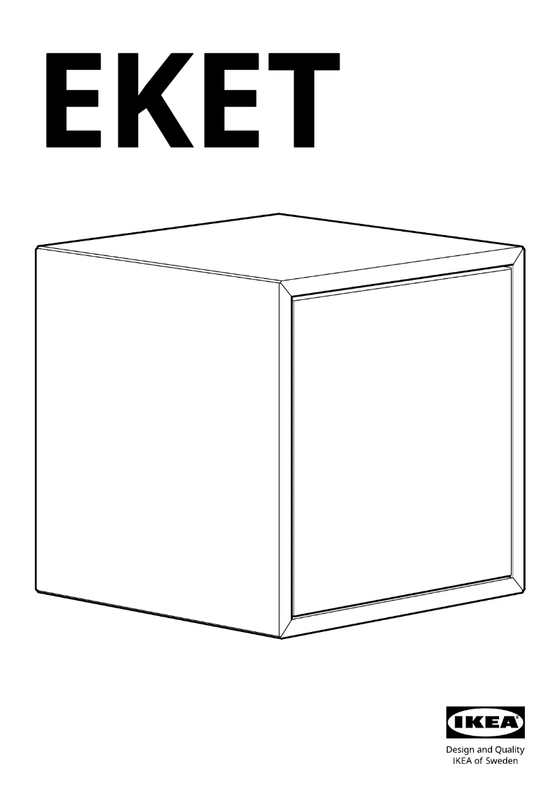 Page 1 de la notice Manuel utilisateur Ikea EKET 405.745.91