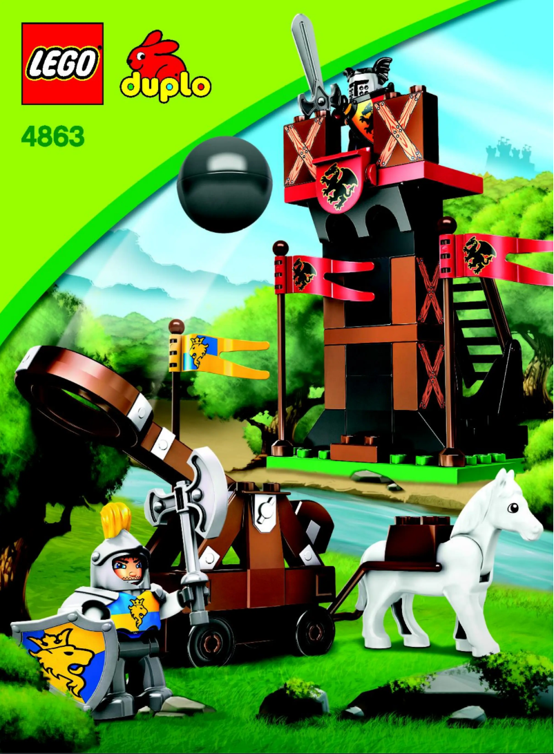 Page 1 de la notice Manuel utilisateur Lego Duplo 4863