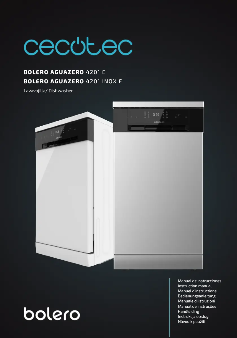 Página 1 del manual Manual de usuario Cecotec Bolero Aguazero 4201 E