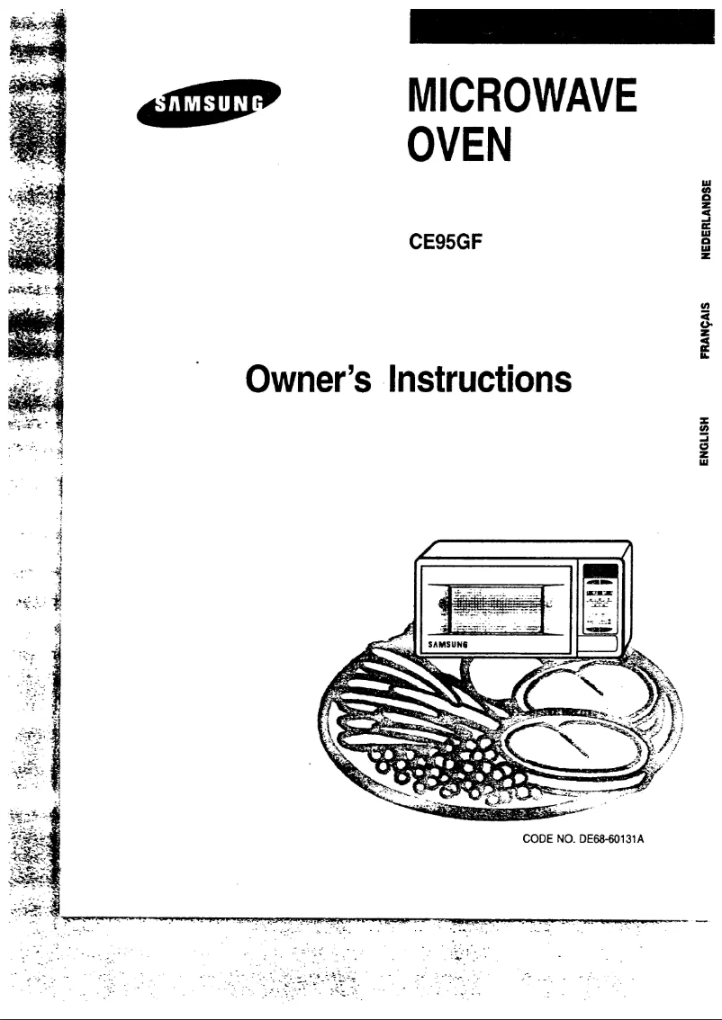 Page 1 de la notice Manuel utilisateur Samsung VITALITY CE95GF