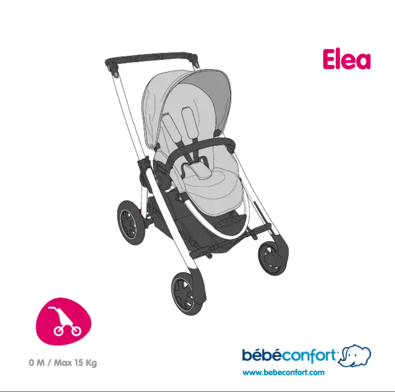 Page 1 de la notice Manuel utilisateur Bebe Confort Elea