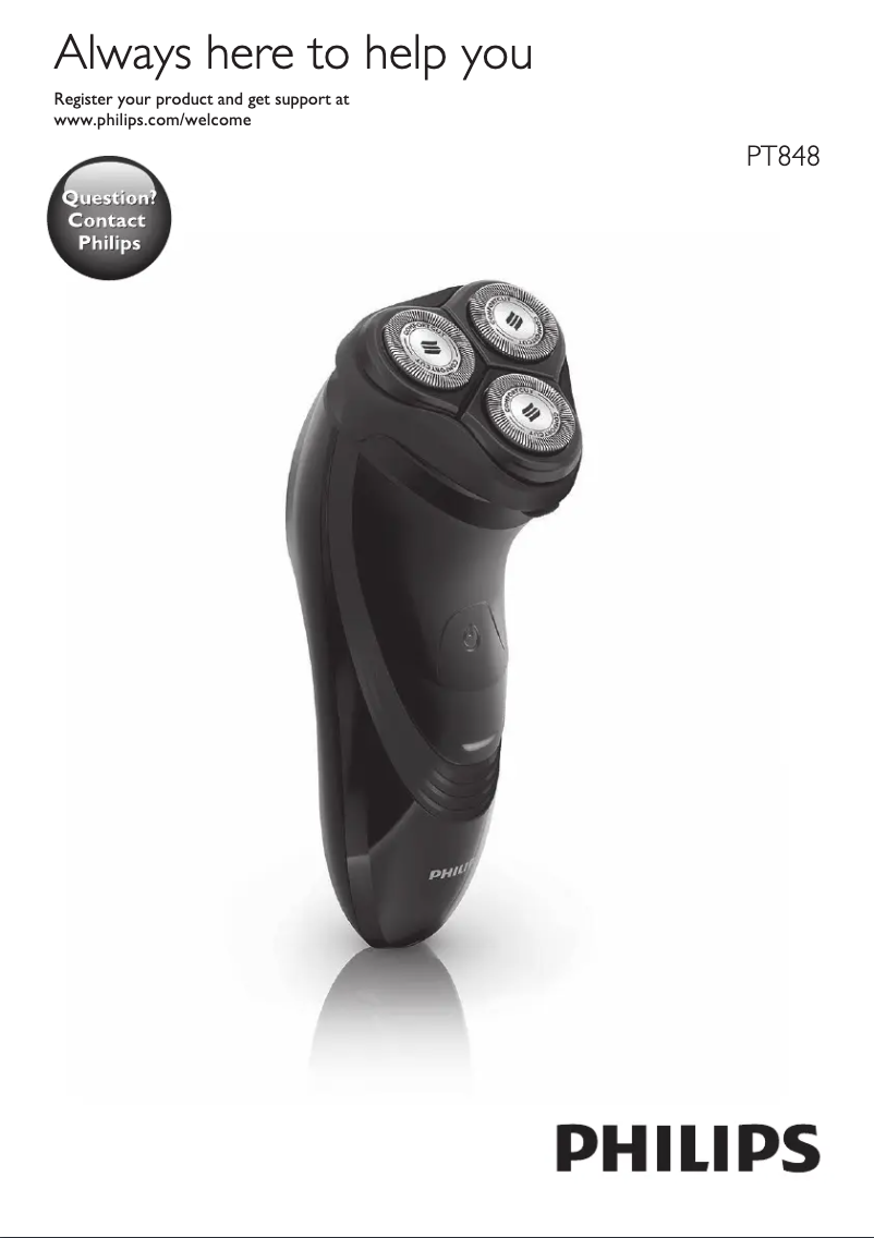 Página 1 del manual Manual de usuario Philips PowerTouch PT849