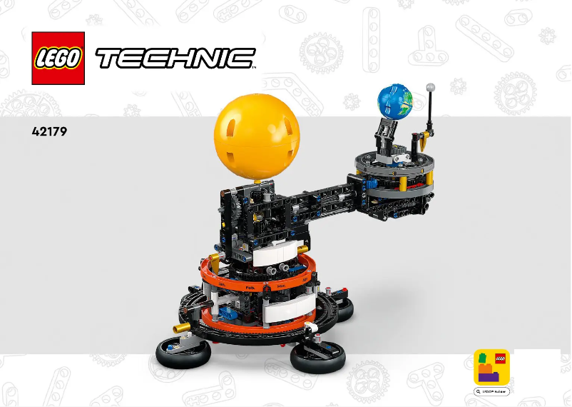 Página 1 del manual Instrucciones visuales Lego Technic 42179