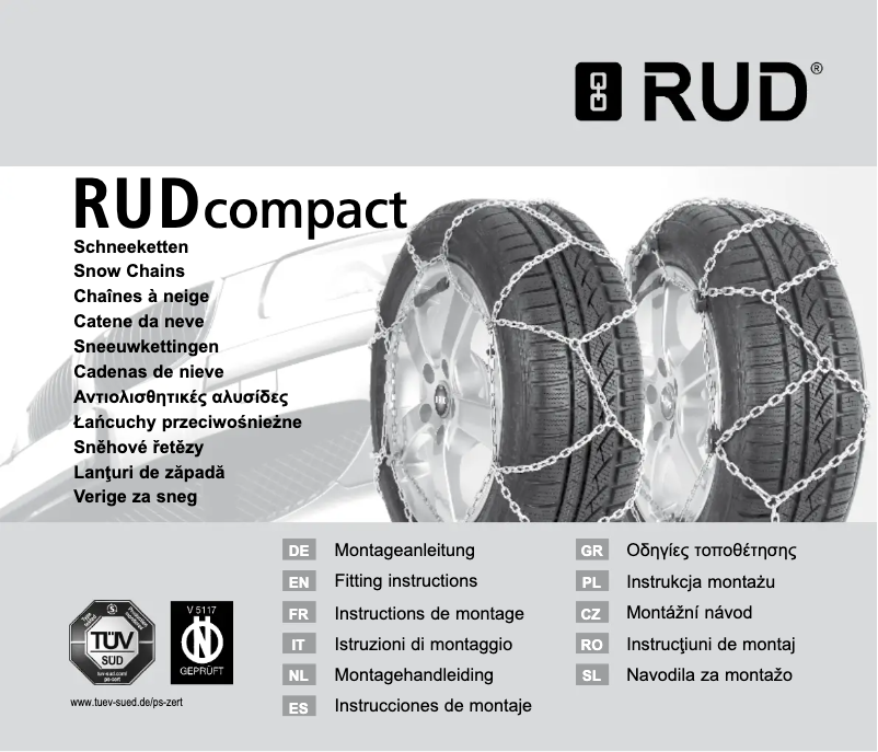 Page 1 de la notice Manuel utilisateur RUD RUDcompact GRIP 4020