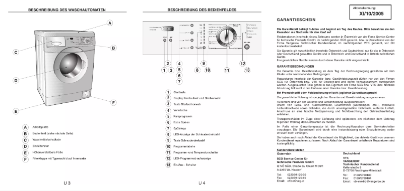 Página 1 del manual Manual de usuario Studio WM 26 AAA