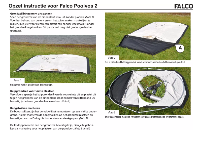 Page 1 de la notice Manuel utilisateur Falco Poolvos 2