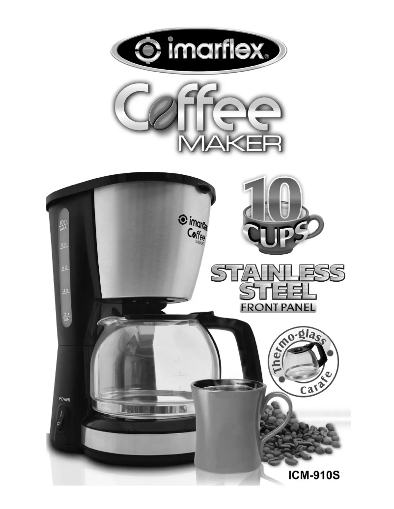 Page 1 of the manual User Manual Imarflex ICM-910S