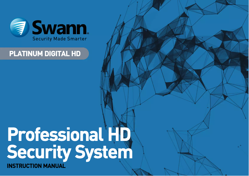 Page 1 de la notice Manuel utilisateur Swann NVR-8580