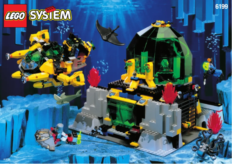 Página 1 del manual Manual de usuario Lego Aquazone 6199