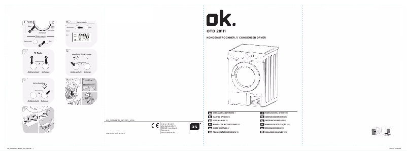 Page 1 de la notice Manuel utilisateur OK OTD 28111
