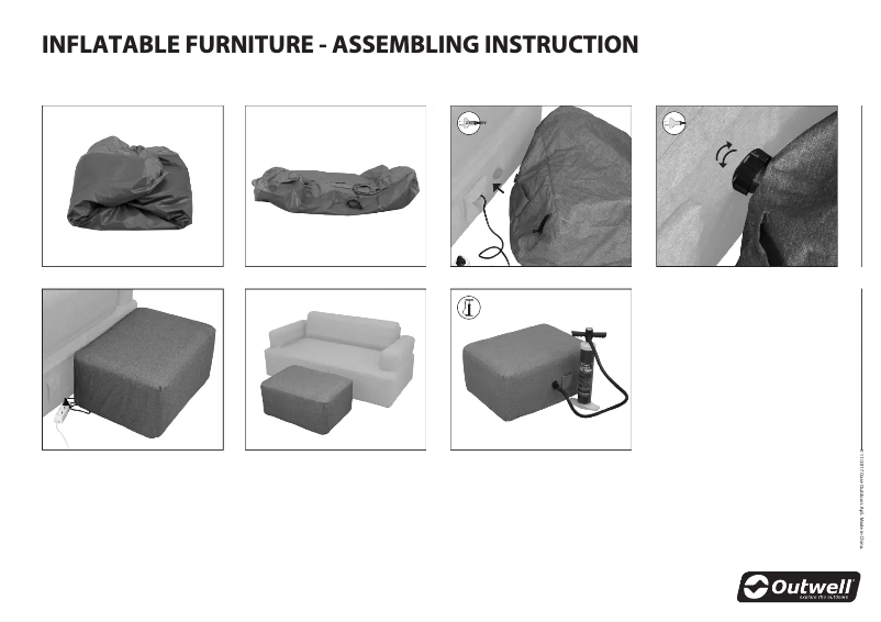 Page 1 de la notice Manuel utilisateur Outwell Evans