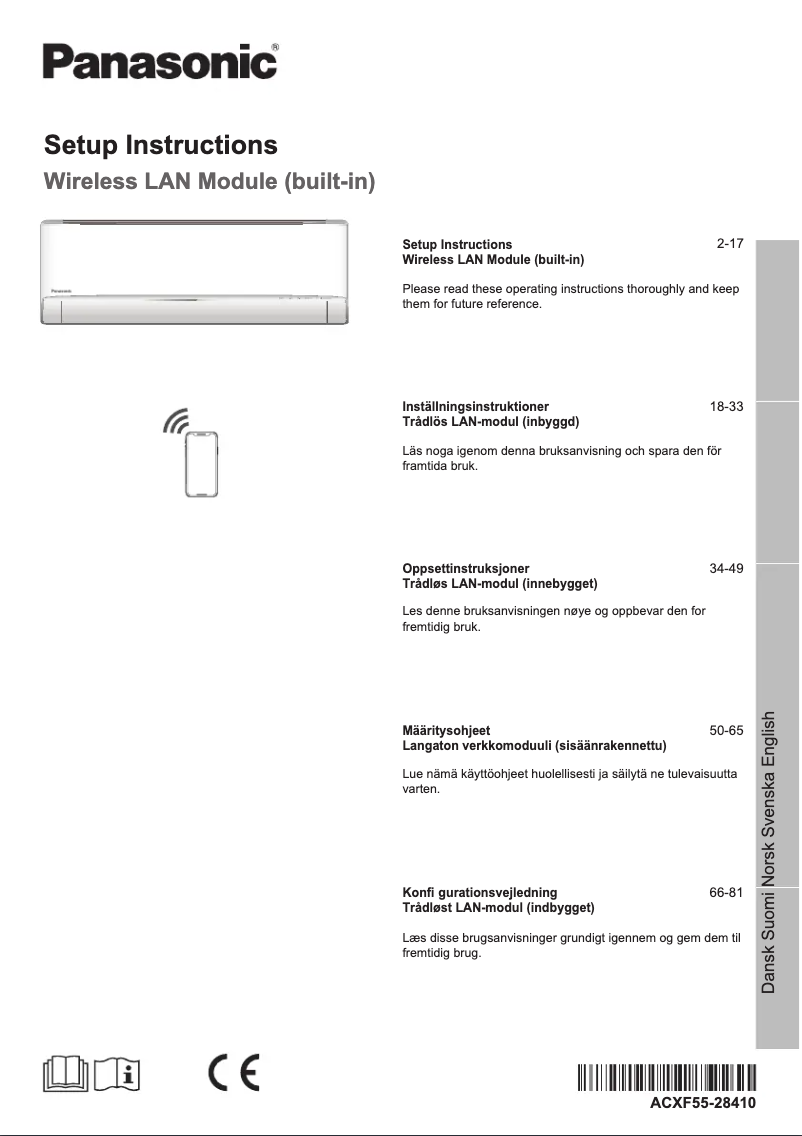 Página 1 del manual Manual de usuario Panasonic CU-HZ25WKE5