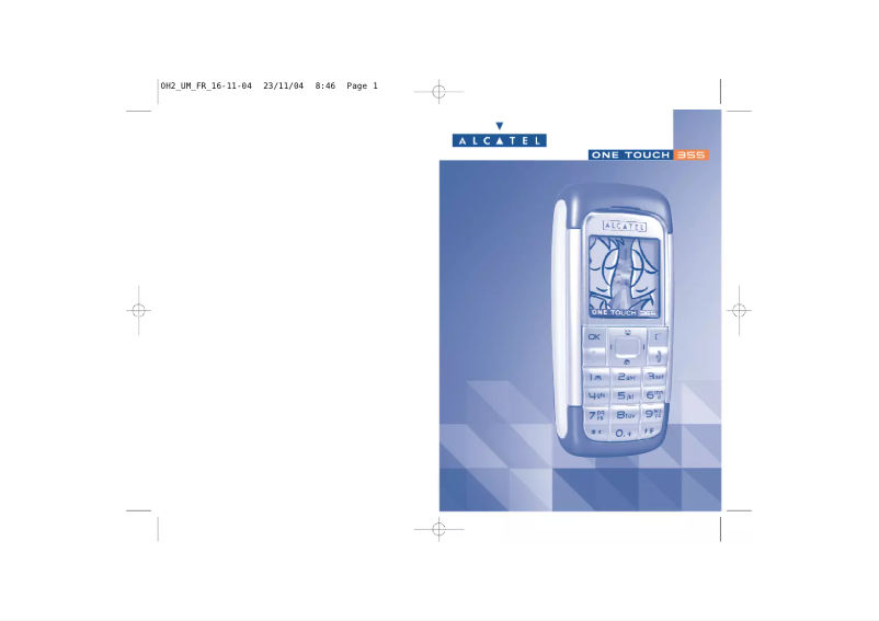 Page 1 de la notice Manuel utilisateur Alcatel One Touch 355