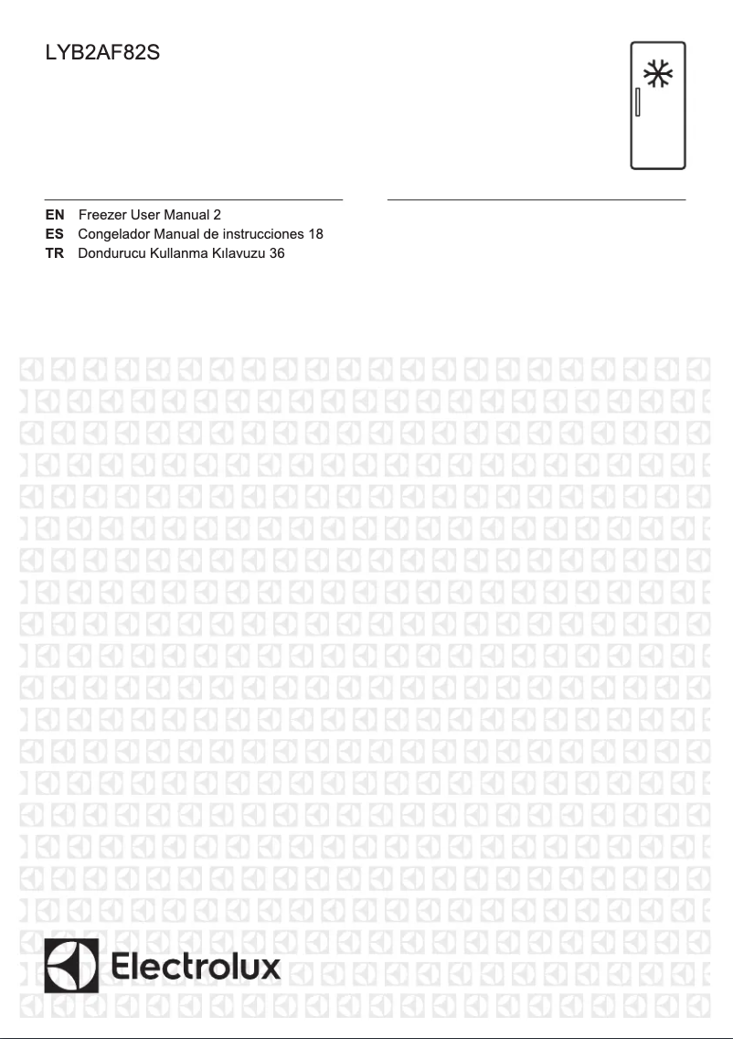 Página 1 del manual Manual de usuario Electrolux LYB2AF82S