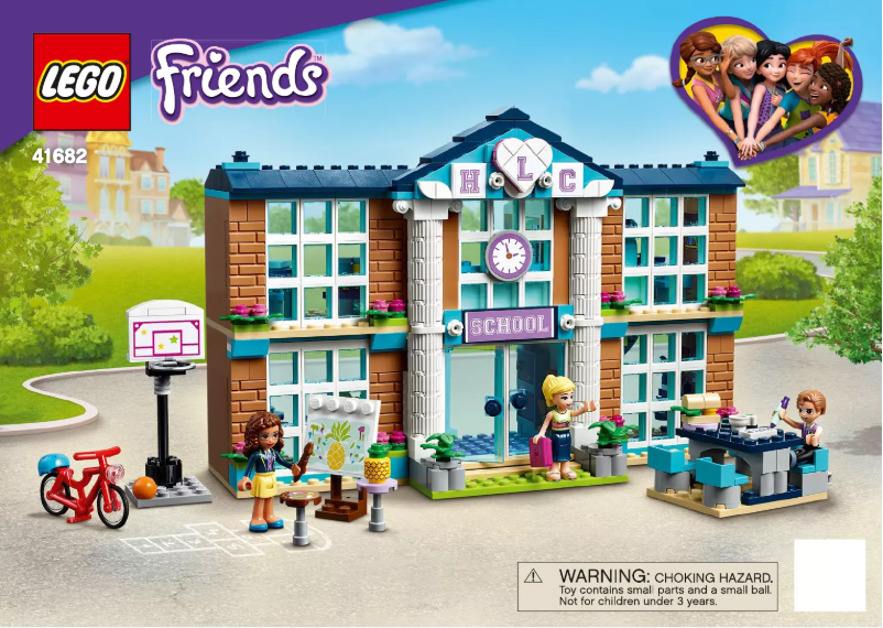 Page 1 of the manual User Manual Lego Friends 41682