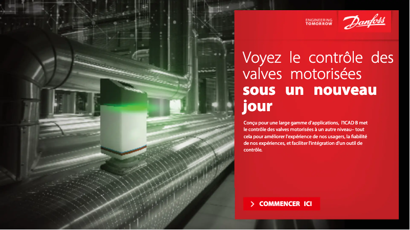 Page 1 de la notice Brochure Danfoss ICAD 600B