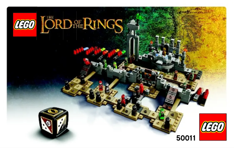 Page 1 of the manual User Manual Lego Lord of the Rings (TM) The Battle for Helms
