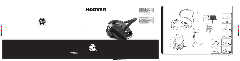 Página 1 del manual Manual de usuario Hoover TS70_TS24011