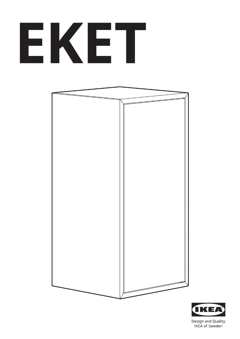 Page 1 de la notice Manuel utilisateur Ikea EKET 005.745.88