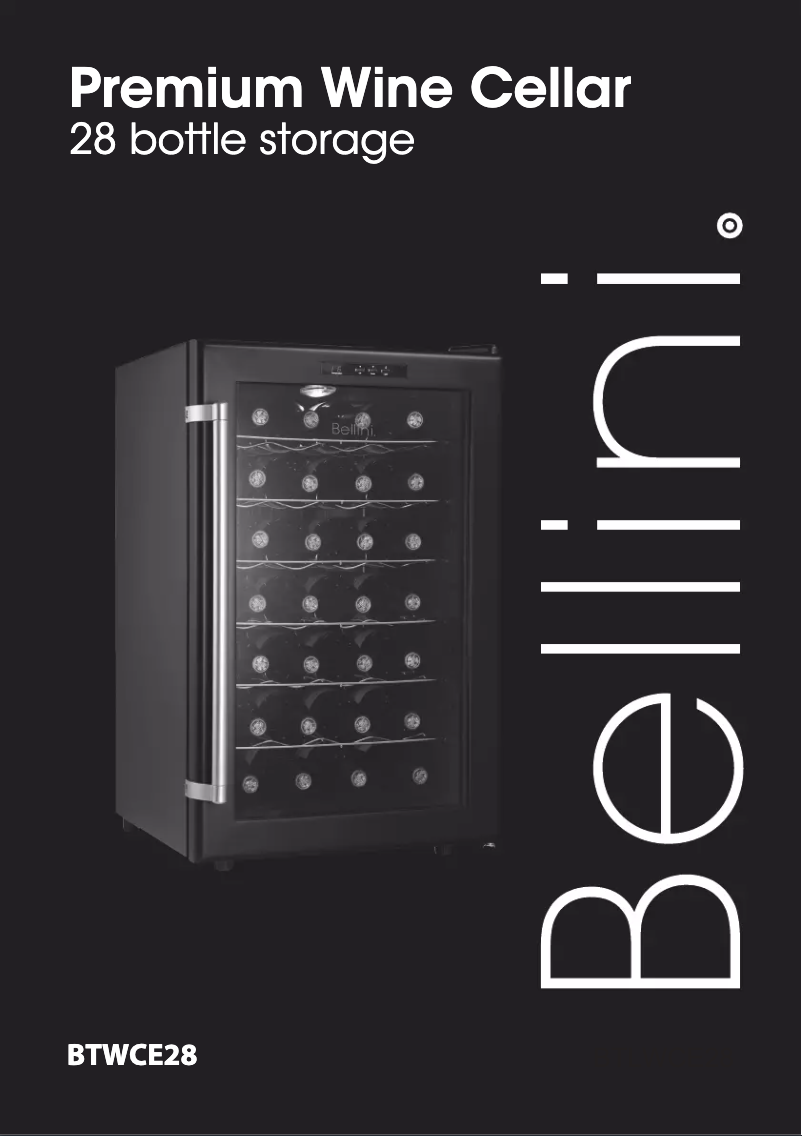 Page 1 de la notice Manuel utilisateur Bellini BTWCE28