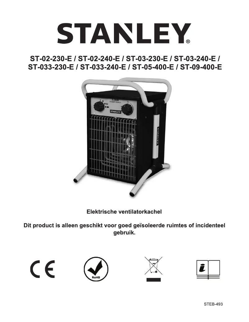 Page 1 de la notice Manuel utilisateur Stanley STN3300