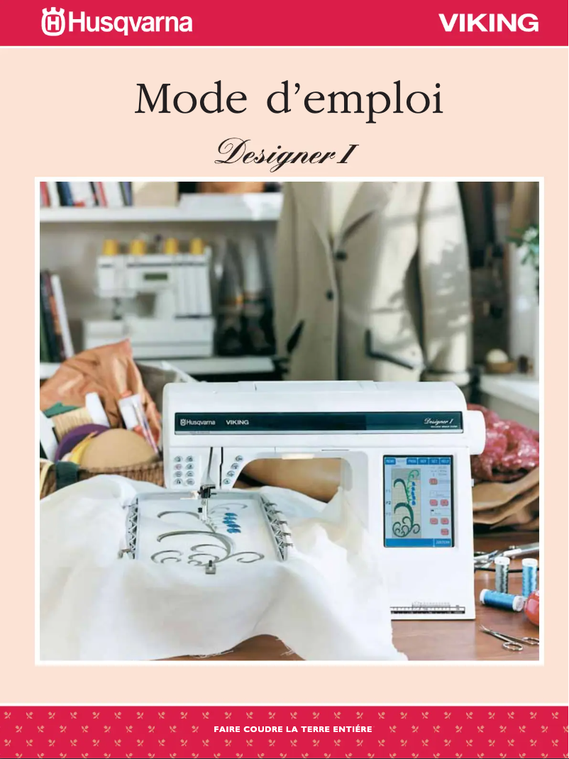 Página 1 del manual Manual de usuario Husqvarna Designer I