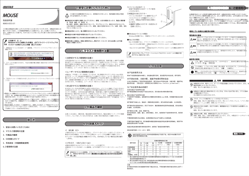 Página 1 del manual Manual de usuario Buffalo BSMRU21BKZ
