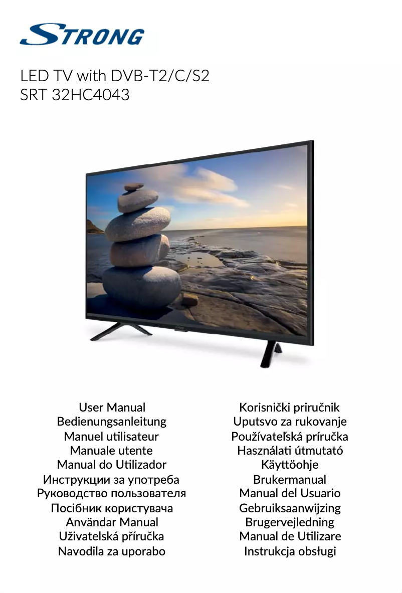 Page 1 de la notice Manuel utilisateur Strong SRT 32HC4043