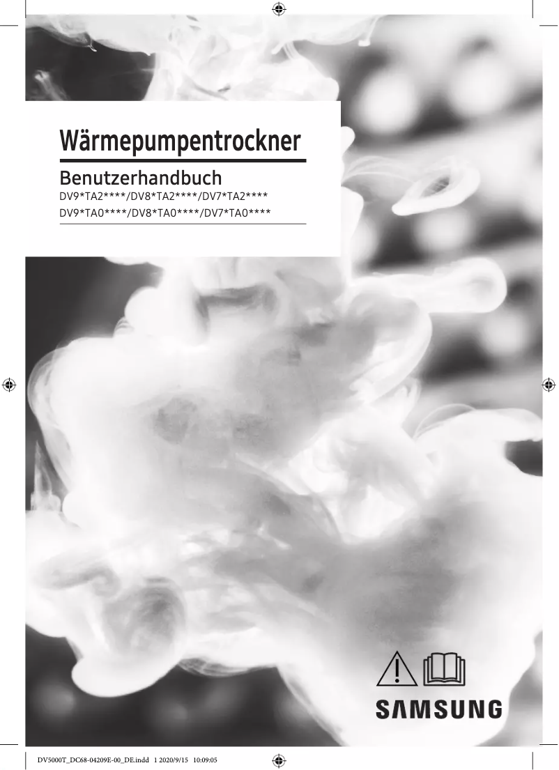 Página 1 del manual Manual de usuario Samsung DV80TA020AE