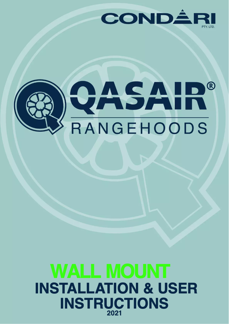 Page 1 de la notice Manuel utilisateur Qasair Heritage