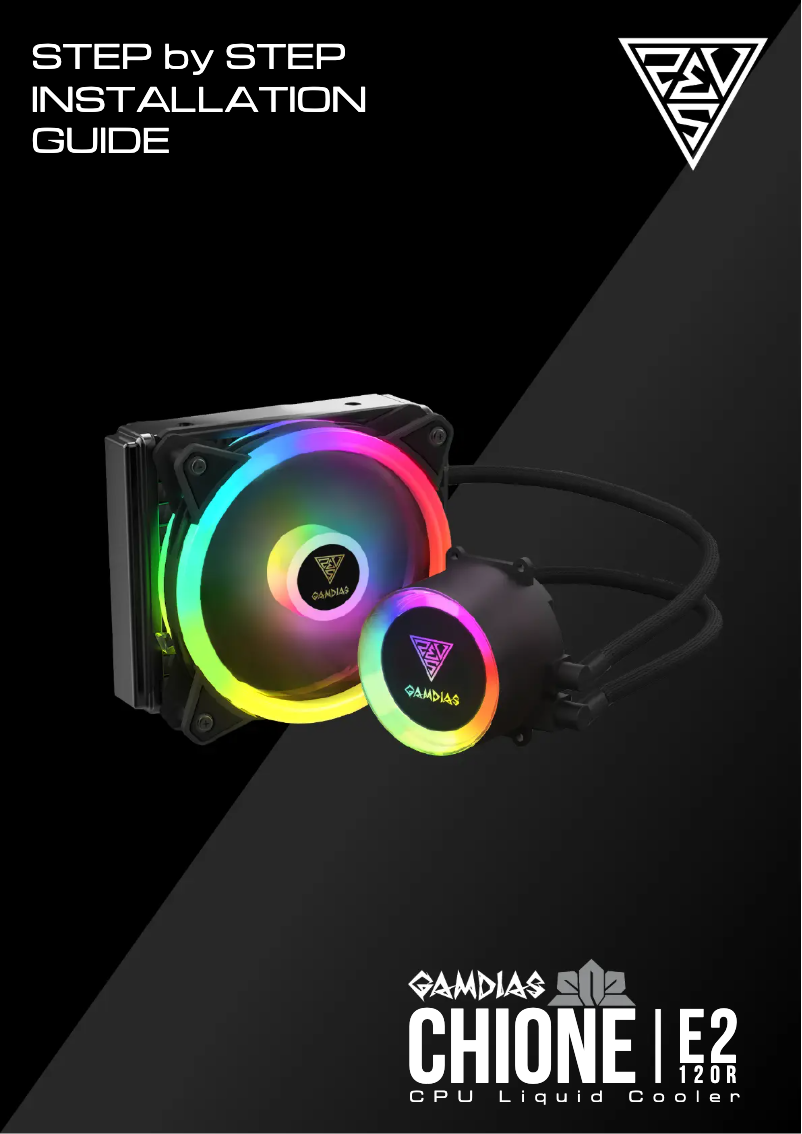 Page 1 de la notice Manuel utilisateur Gamdias Chione E2-120R