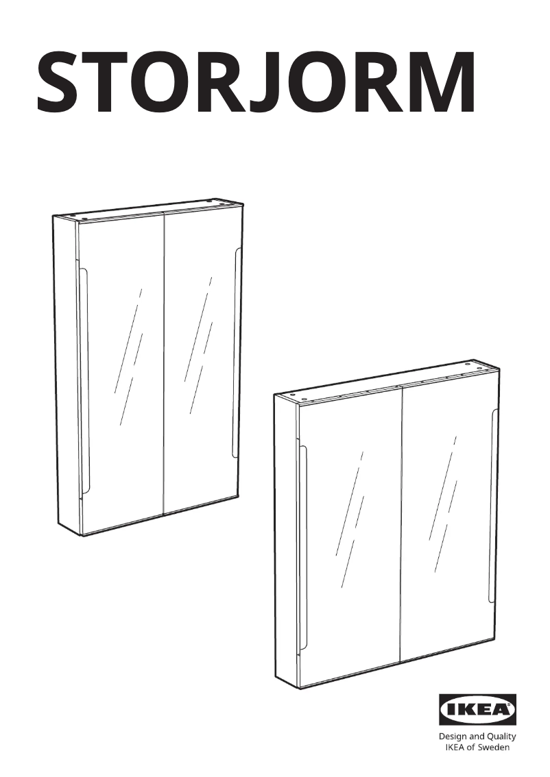 Image de la première page du manuel de l'appareil STORJORM 202.481.23