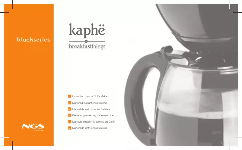 Page 1 de la notice Manuel utilisateur NGS Kaphe