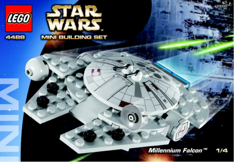 Page 1 de la notice Manuel utilisateur Lego Star Wars 4488