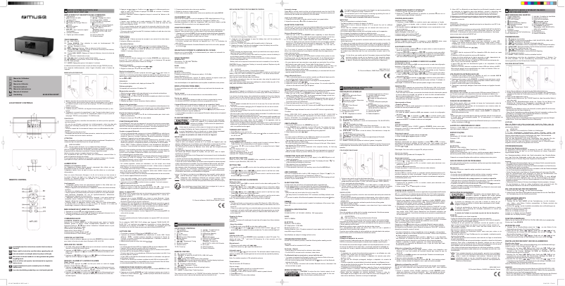 Page 1 of the manual User Manual Muse M-630 DWT