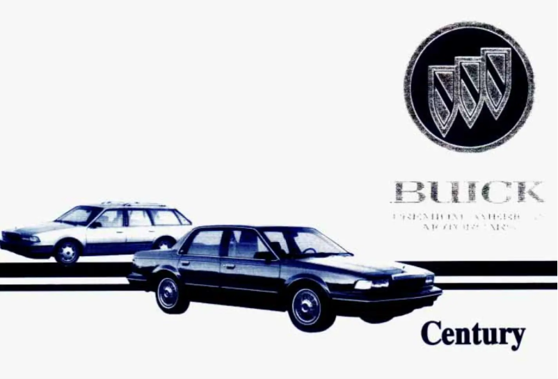 Image de la première page du manuel de l'appareil Century (1995)