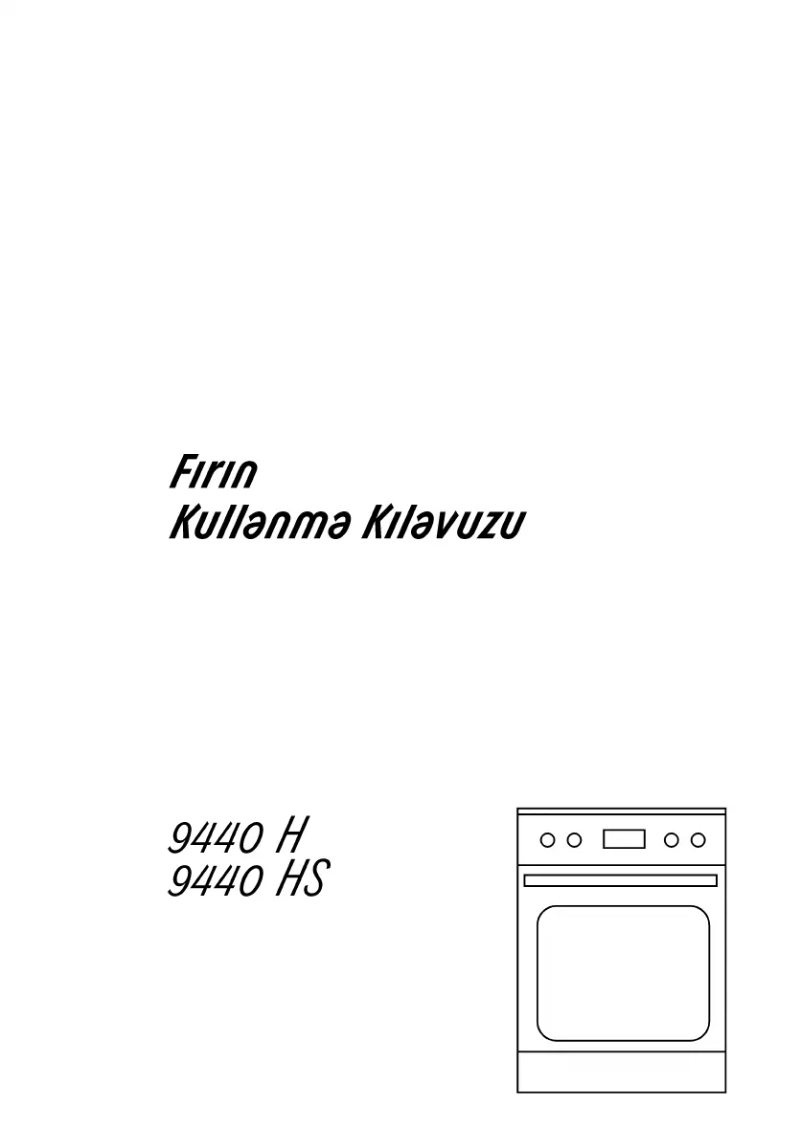 Page 1 de la notice Manuel utilisateur Arçelik 9440 HS