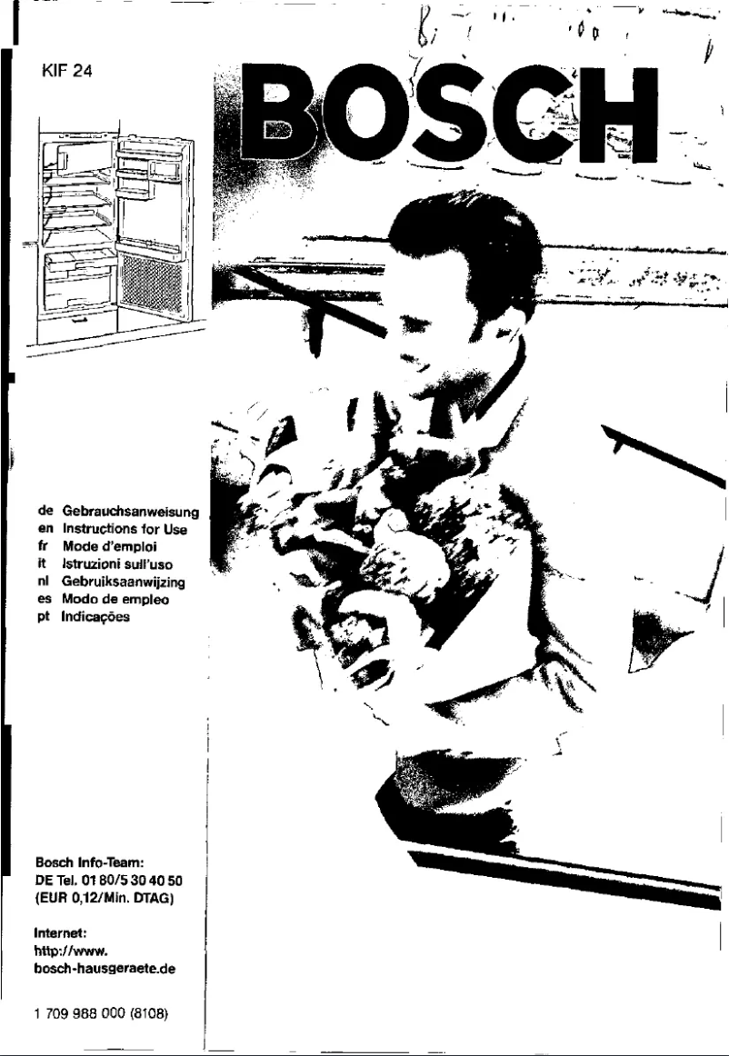 Page 1 of the manual User Manual Bosch KIF2404