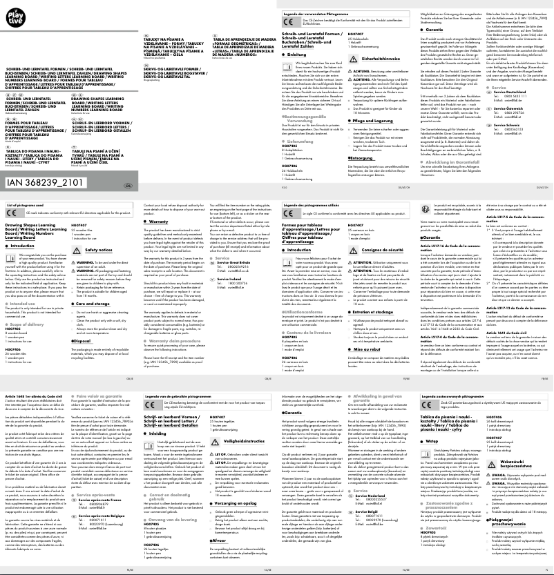 Página 1 del manual Manual de usuario Playtive HG07405