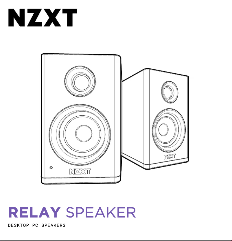 Page 1 of the manual User Manual NZXT Relay